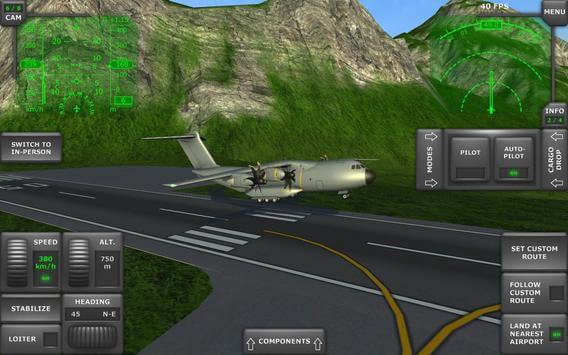 Turboprop Flight Simulator 3D বিমান গেম
